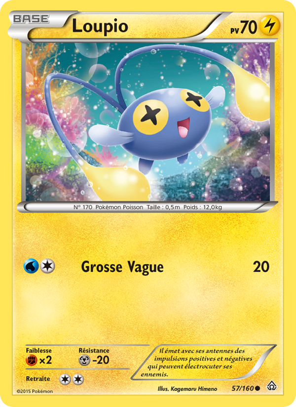 Loupio 57 — Primal Clash (French Pokémon TCG card)