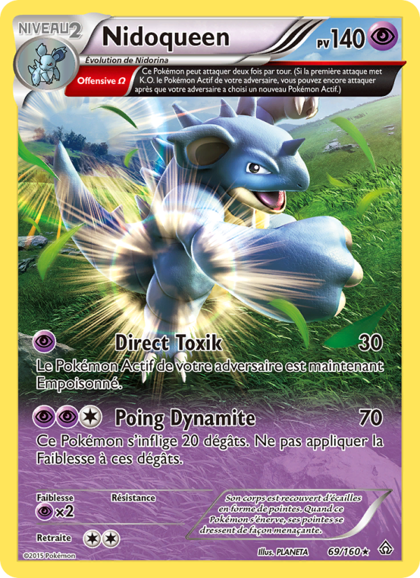 Nidoqueen 69 — Primal Clash (French Pokémon TCG card)