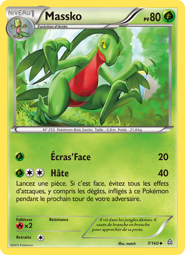 Massko 7 — Primal Clash (French Pokémon TCG card)