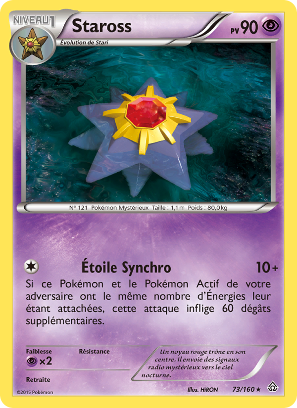 Staross 73 — Primal Clash (French Pokémon TCG card)