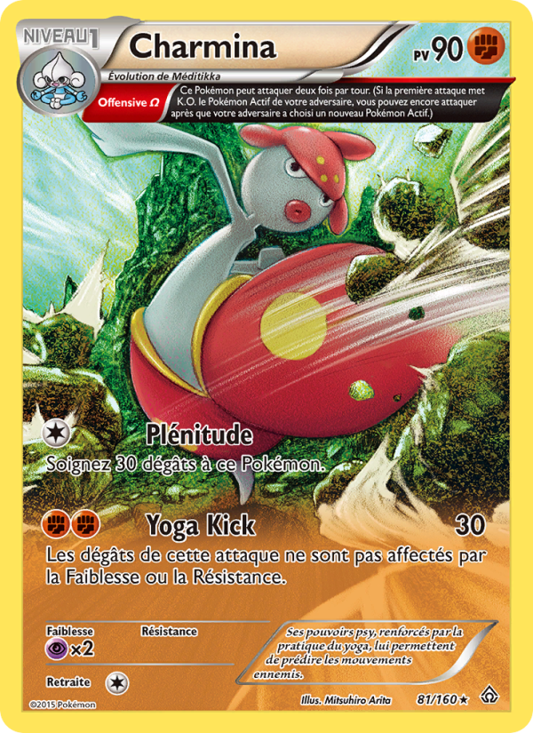 Charmina 81 — Primal Clash (French Pokémon TCG card)