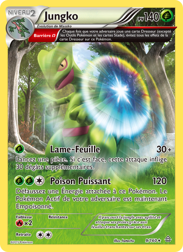 Jungko 9 — Primal Clash (French Pokémon TCG card)