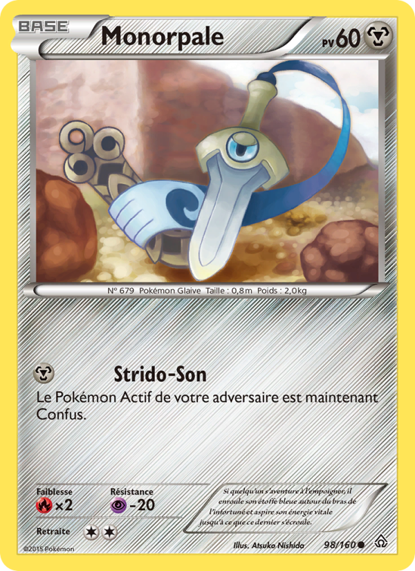Monorpale 98 — Primal Clash (French Pokémon TCG card)