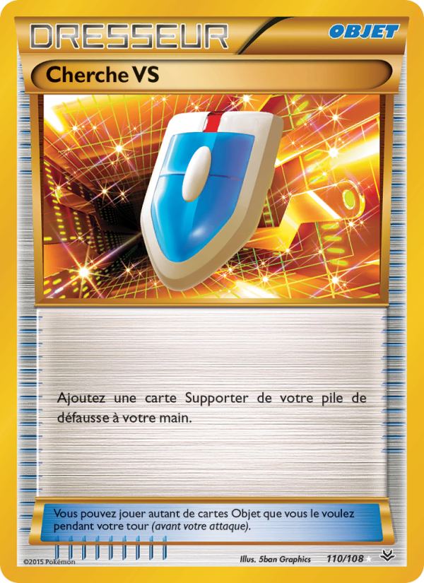 Cherche VS 110 — Roaring Skies (French Pokémon TCG card)