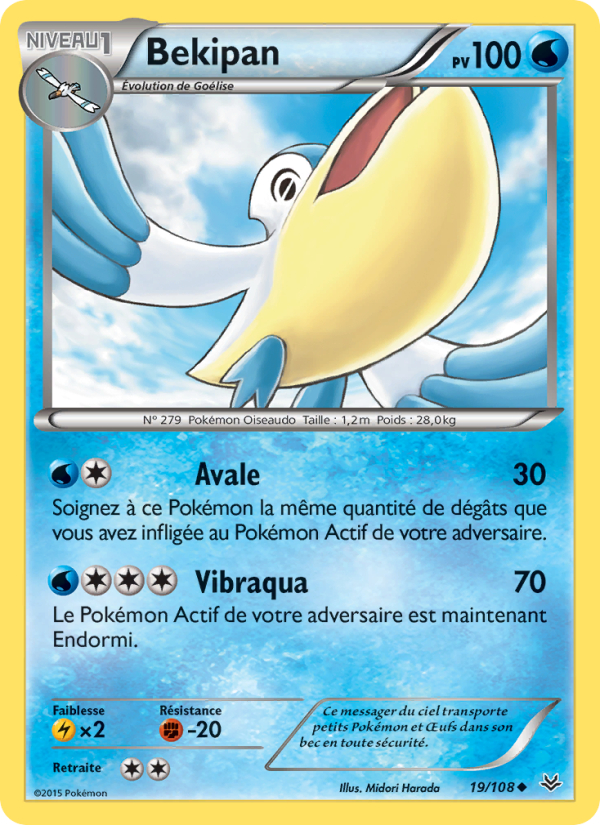 Bekipan 19 — Roaring Skies (French Pokémon TCG card)