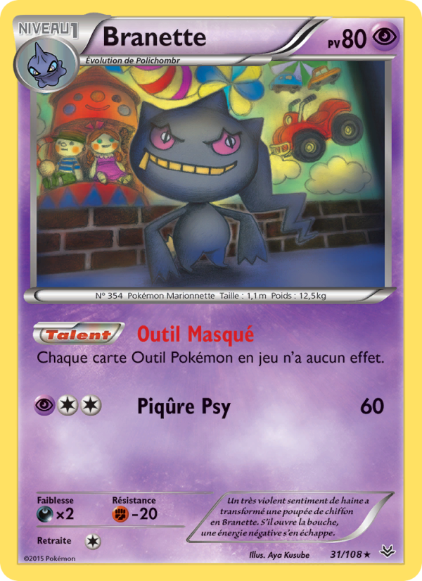 Branette 31 — Roaring Skies (French Pokémon TCG card)