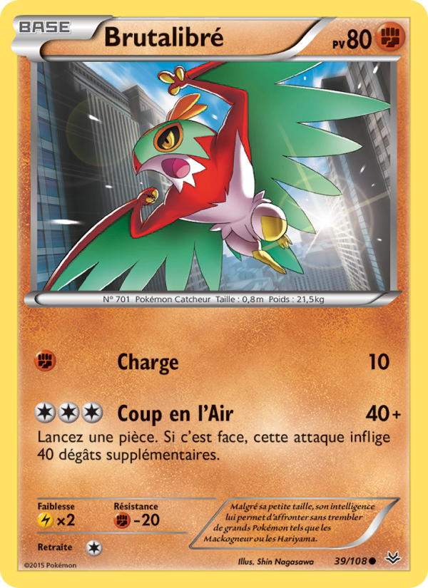 Brutalibré 39 — Roaring Skies (French Pokémon TCG card)