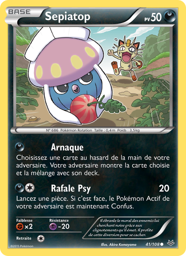 Sepiatop 41 — Roaring Skies (French Pokémon TCG card)