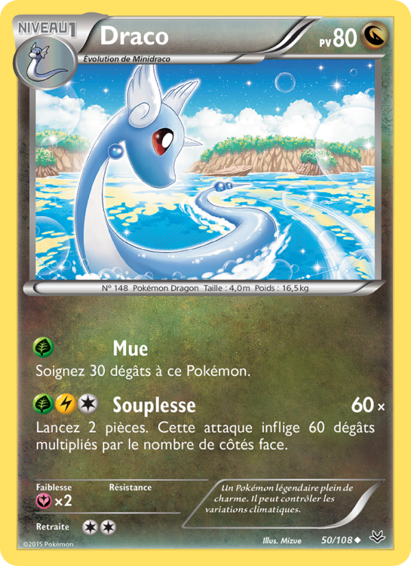 Draco 50 — Roaring Skies (French Pokémon TCG card)