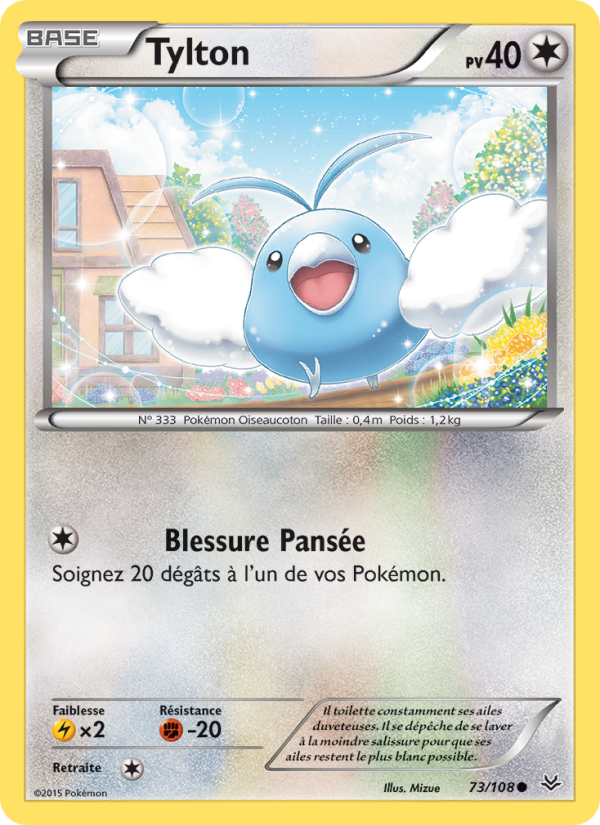 Tylton 73 — Roaring Skies (French Pokémon TCG card)