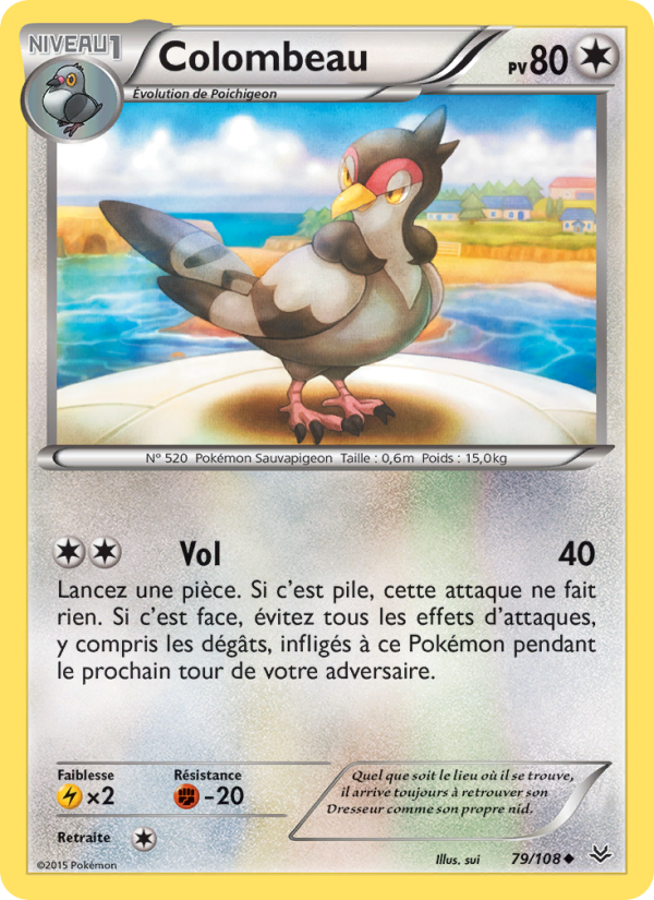 Colombeau 79 — Roaring Skies (French Pokémon TCG card)