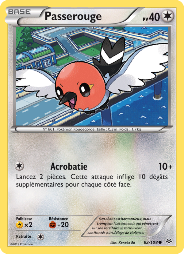 Passerouge 82 — Roaring Skies (French Pokémon TCG card)