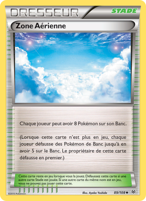 Zone Aérienne 89 — Roaring Skies (French Pokémon TCG card)