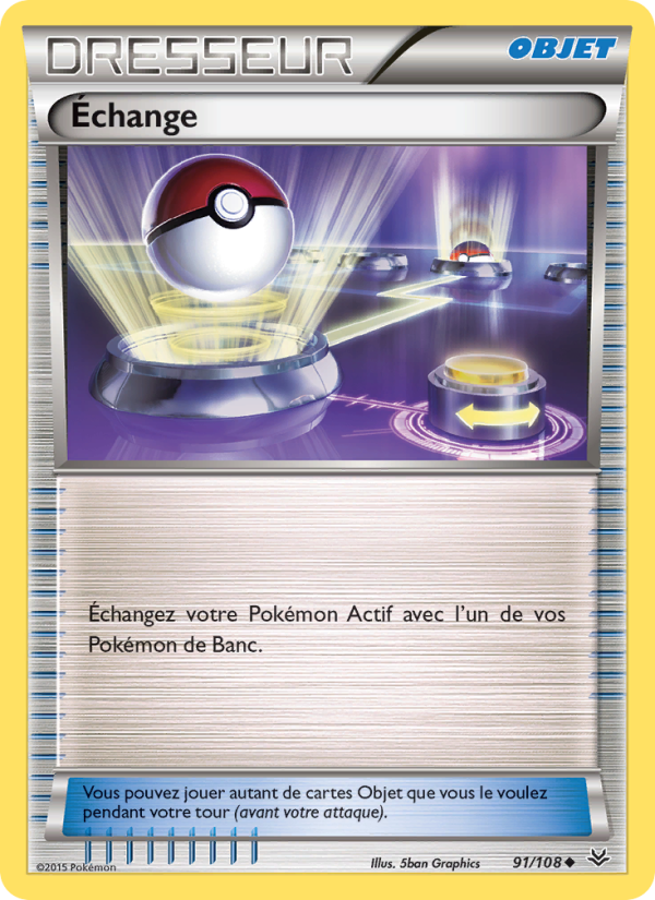 Échange 91 — Roaring Skies (French Pokémon TCG card)