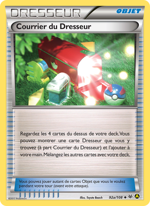 Courrier du Dresseur 92 — Roaring Skies (French Pokémon TCG card)