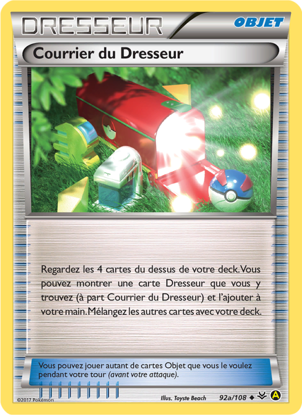 Courrier du Dresseur 92a — Roaring Skies (French Pokémon TCG card)