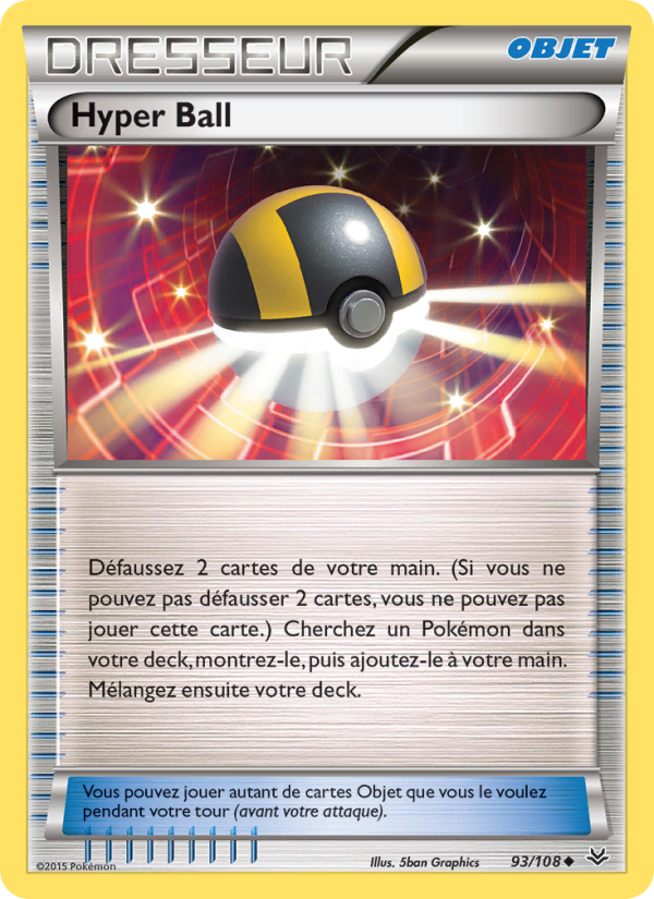 Hyper Ball 93 — Roaring Skies (French Pokémon TCG card)