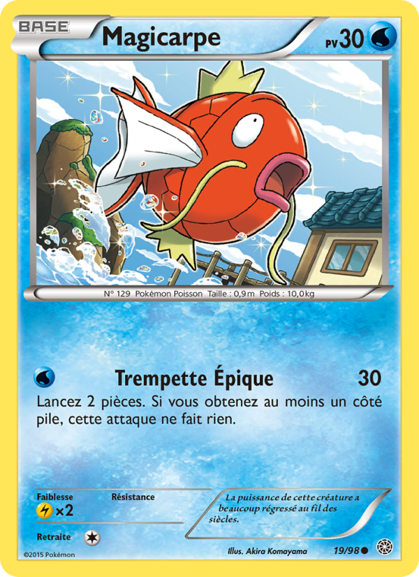 Magicarpe 19 — Ancient Origins (French Pokémon TCG card)