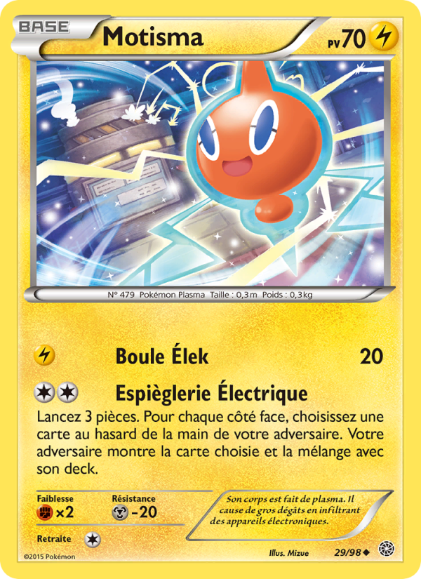 Motisma 29 — Ancient Origins (French Pokémon TCG card)