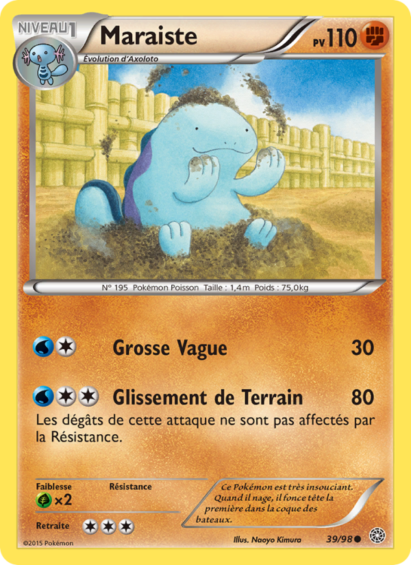 Maraiste 39 — Ancient Origins (French Pokémon TCG card)