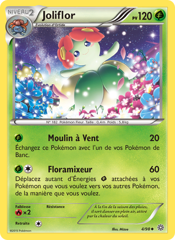 Joliflor 4 — Ancient Origins (French Pokémon TCG card)