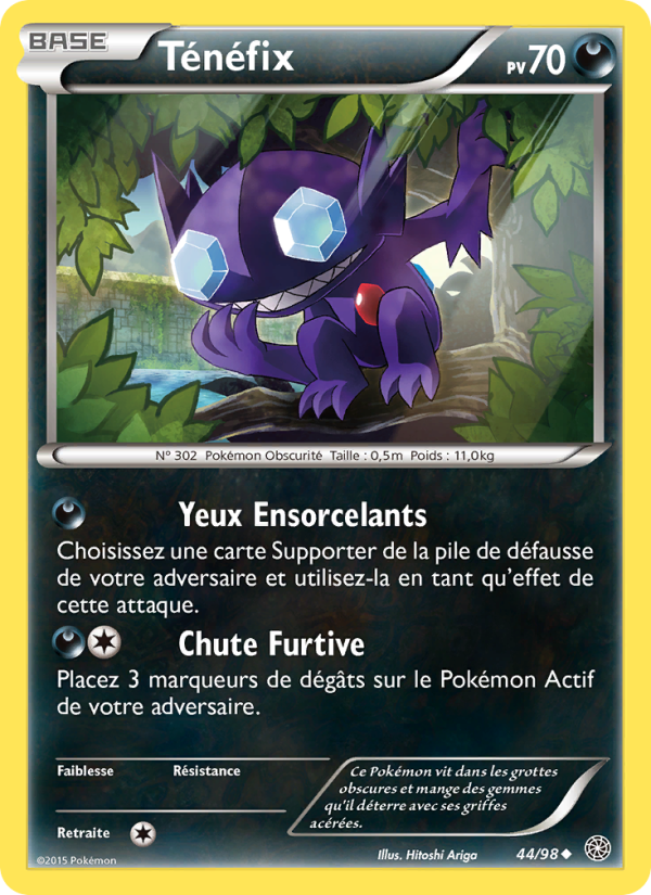 Ténéfix 44 — Ancient Origins (French Pokémon TCG card)