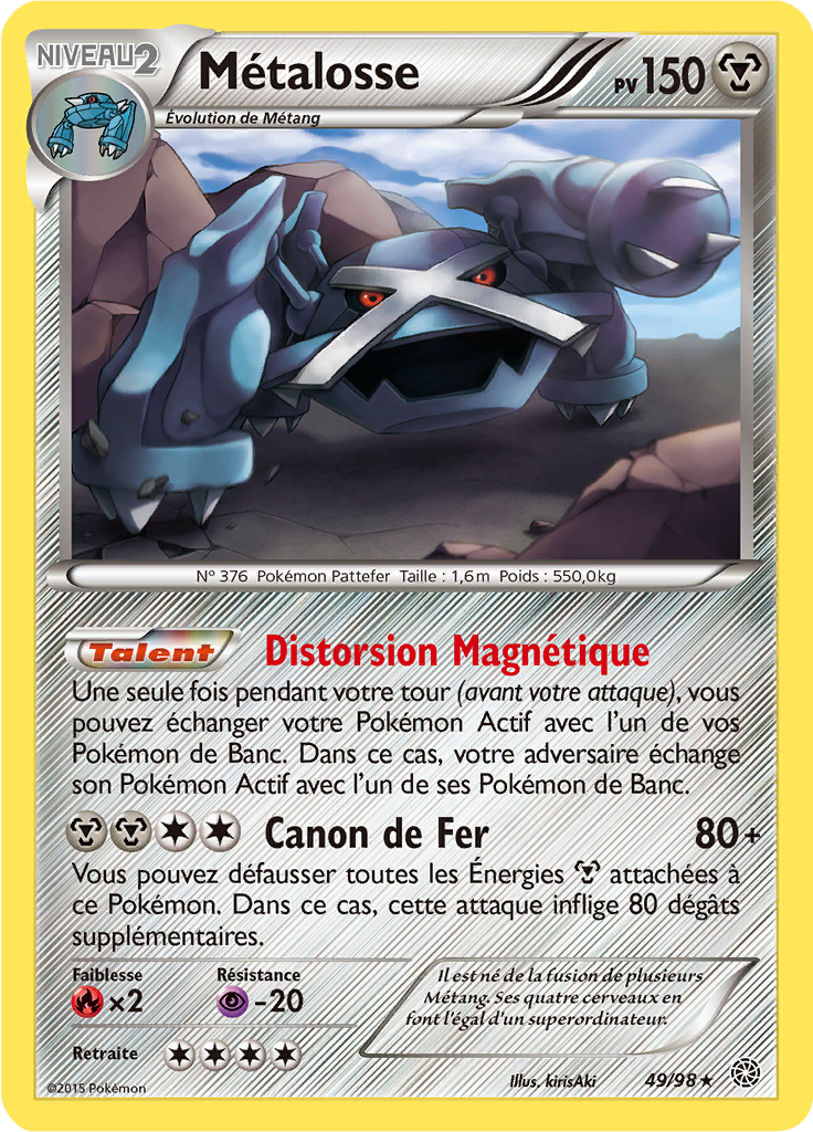 Métalosse 49 — Ancient Origins (French Pokémon TCG card)