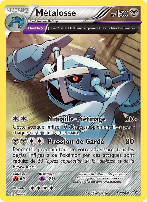Métalosse 50 — Ancient Origins (French Pokémon TCG card)