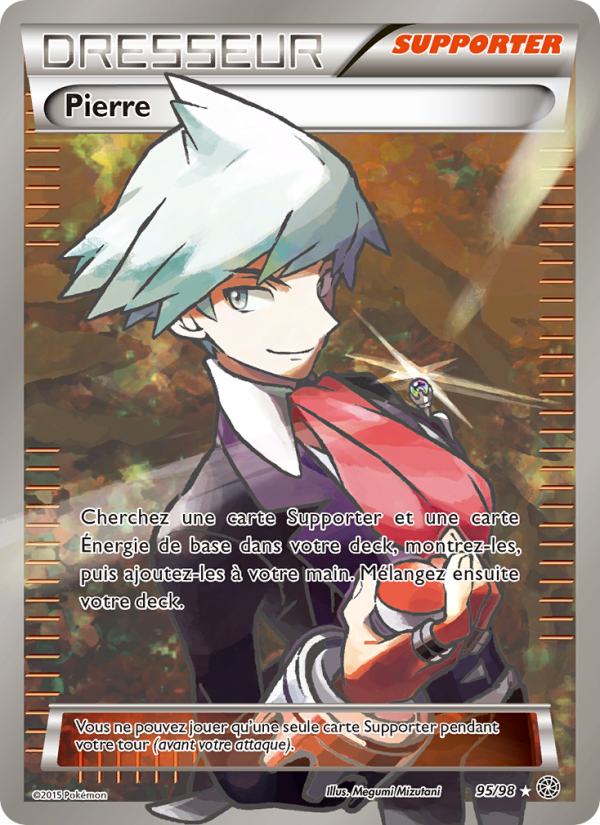 Pierre 95 — Ancient Origins (French Pokémon TCG card)