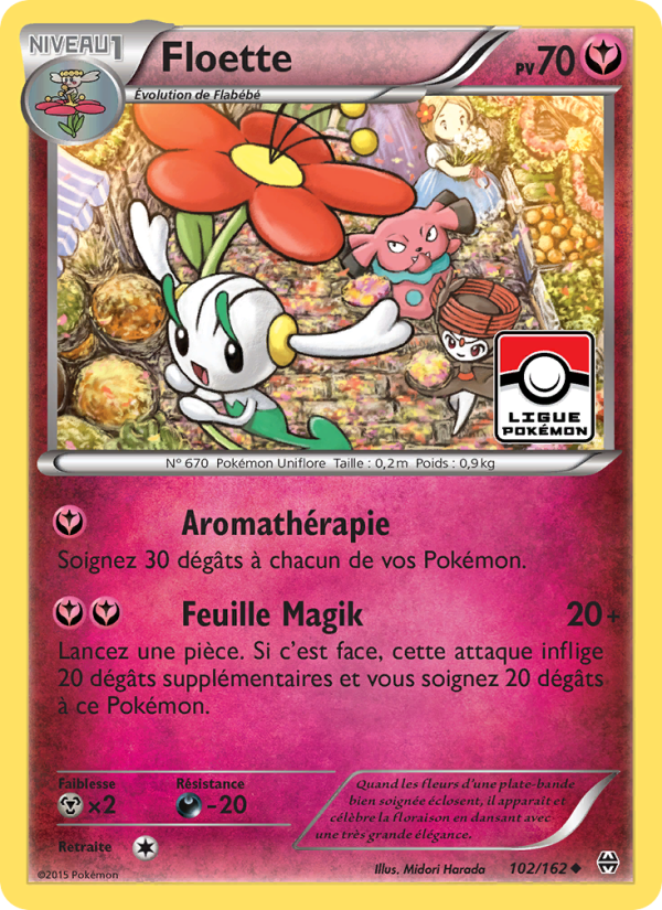 Floette 102 — BREAKthrough (French Pokémon TCG card)