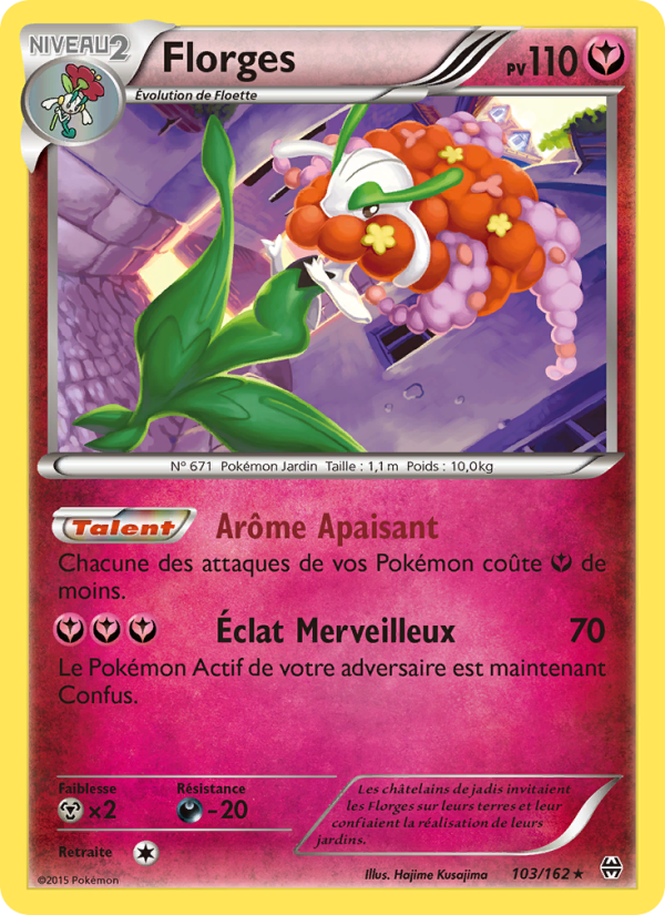 Florges 103 — BREAKthrough (French Pokémon TCG card)
