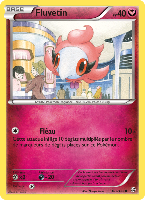Fluvetin 105 — BREAKthrough (French Pokémon TCG card)