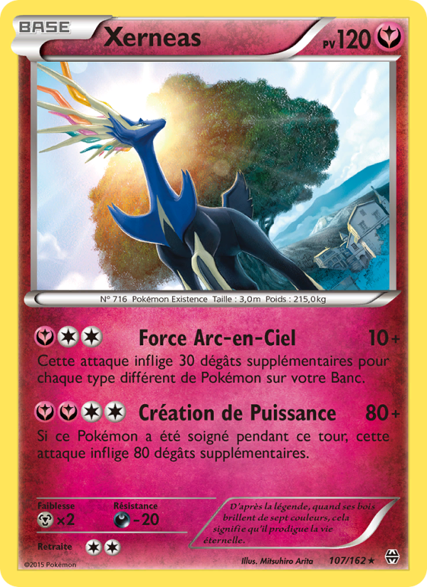 Xerneas 107 — BREAKthrough (French Pokémon TCG card)