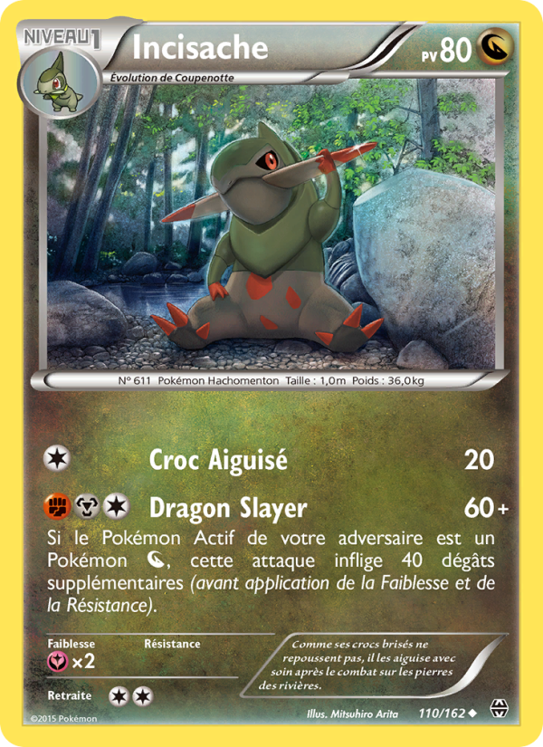 Incisache 110 — BREAKthrough (French Pokémon TCG card)