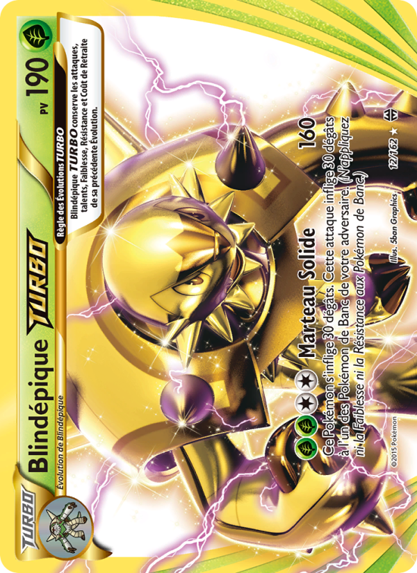 Blindépique TURBO 12 — BREAKthrough (French Pokémon TCG card)