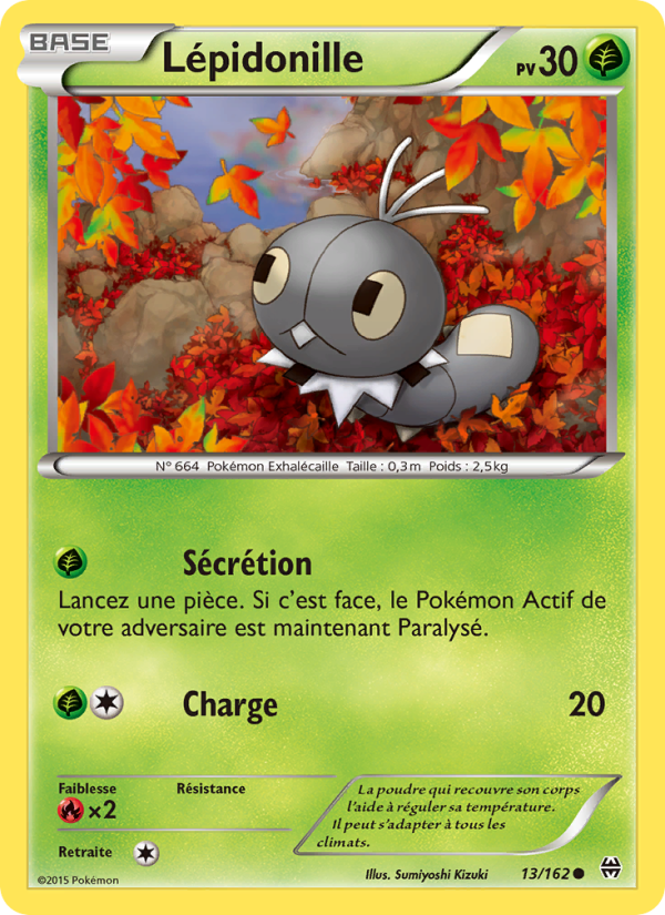 Lépidonille 13 — BREAKthrough (French Pokémon TCG card)