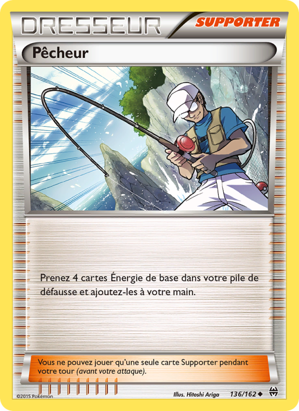 Pêcheur 136 — BREAKthrough (French Pokémon TCG card)