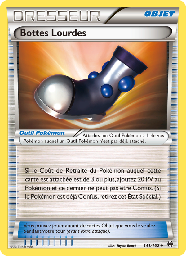 Bottes Lourdes 141 — BREAKthrough (French Pokémon TCG card)