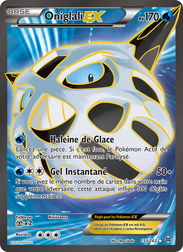 Oniglali EX 155 — BREAKthrough (French Pokémon TCG card)