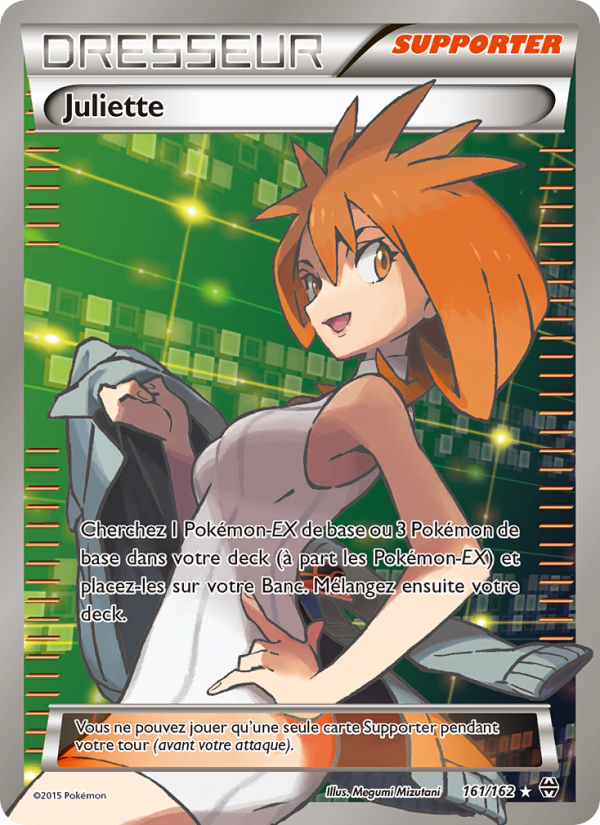 Juliette 161 — BREAKthrough (French Pokémon TCG card)