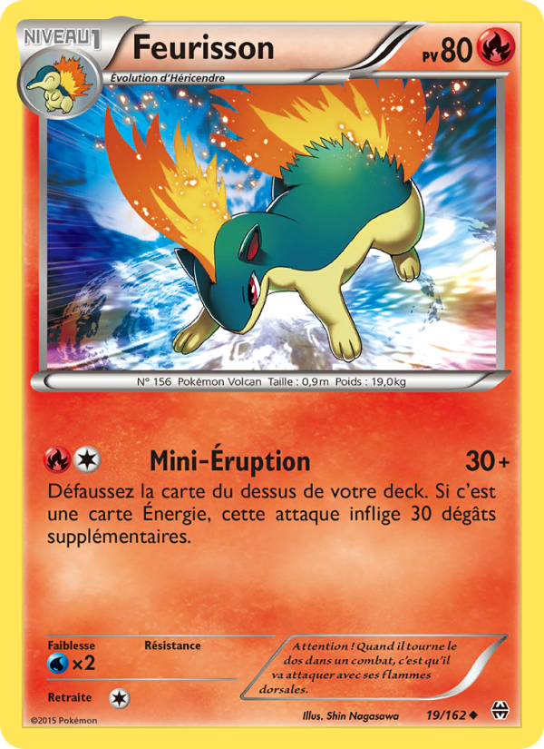 Feurisson 19 — BREAKthrough (French Pokémon TCG card)