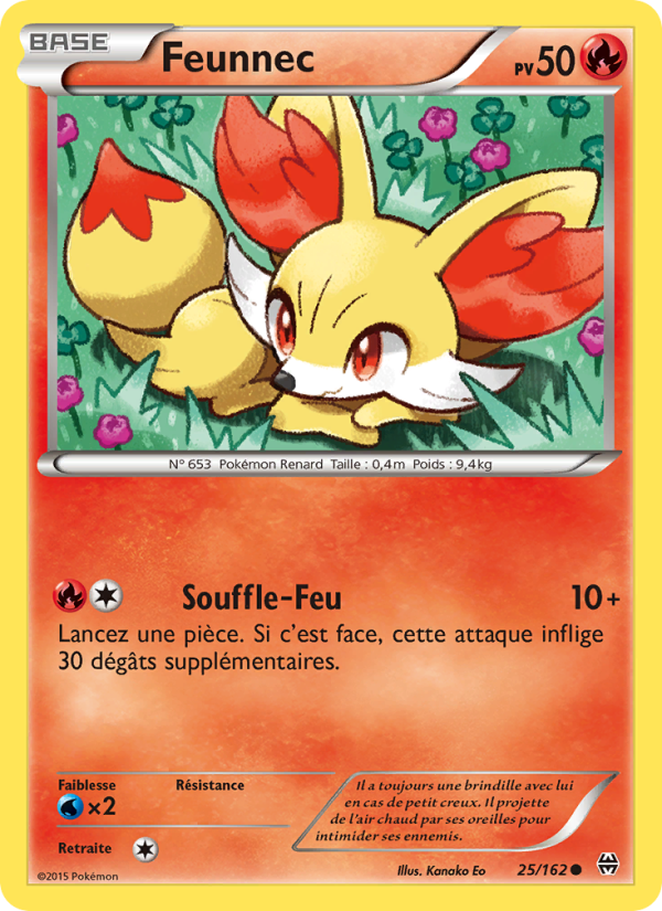 Feunnec 25 — BREAKthrough (French Pokémon TCG card)