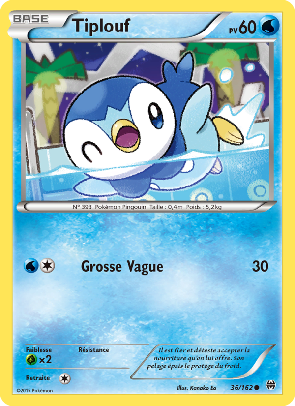 Tiplouf 36 — BREAKthrough (French Pokémon TCG card)