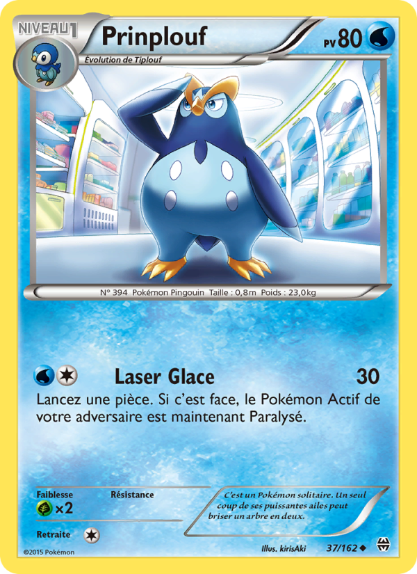 Prinplouf 37 — BREAKthrough (French Pokémon TCG card)