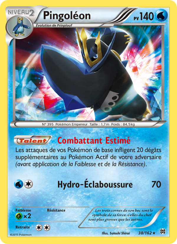 Pingoléon 38 — BREAKthrough (French Pokémon TCG card)