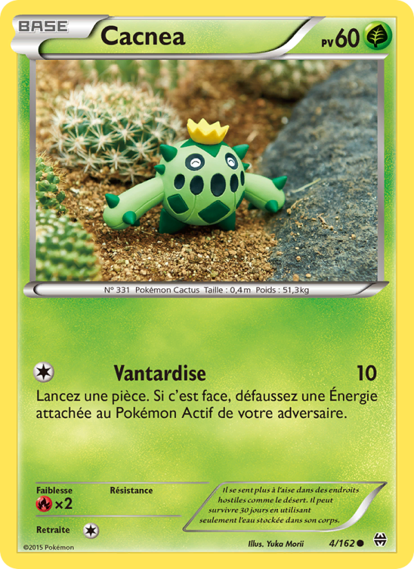 Cacnea 4 — BREAKthrough (French Pokémon TCG card)