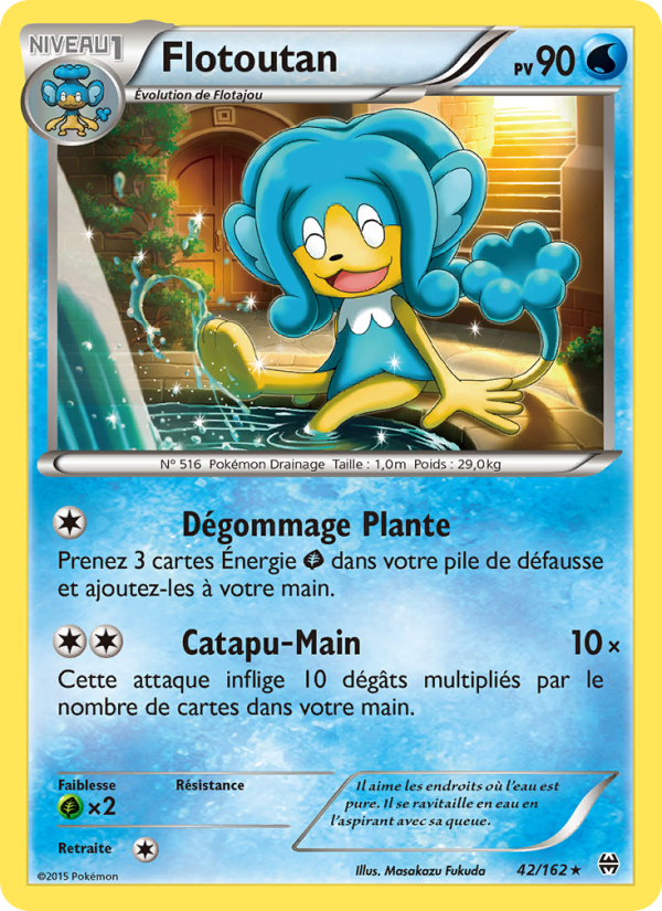 Flotoutan 42 — BREAKthrough (French Pokémon TCG card)