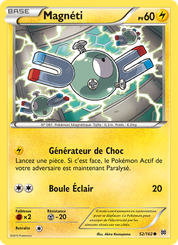 Magnéti 52 — BREAKthrough (French Pokémon TCG card)