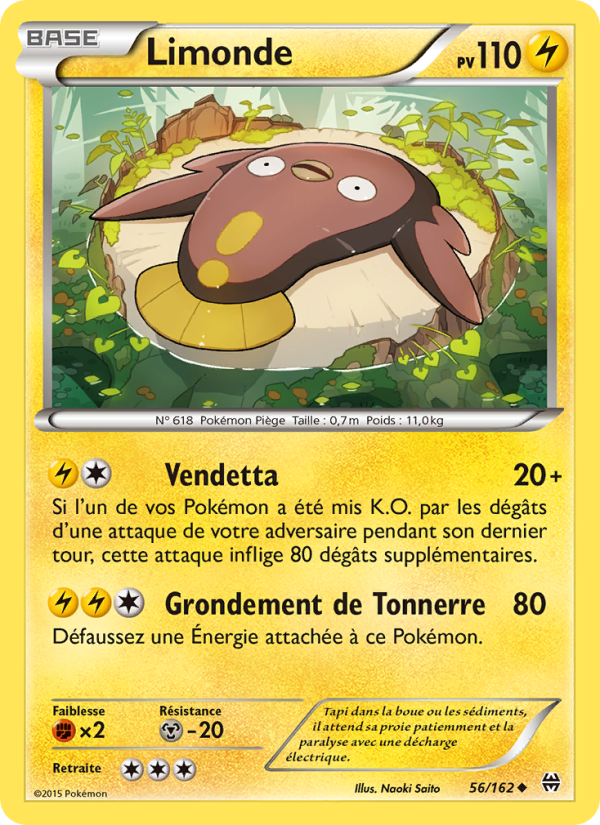 Limonde 56 — BREAKthrough (French Pokémon TCG card)