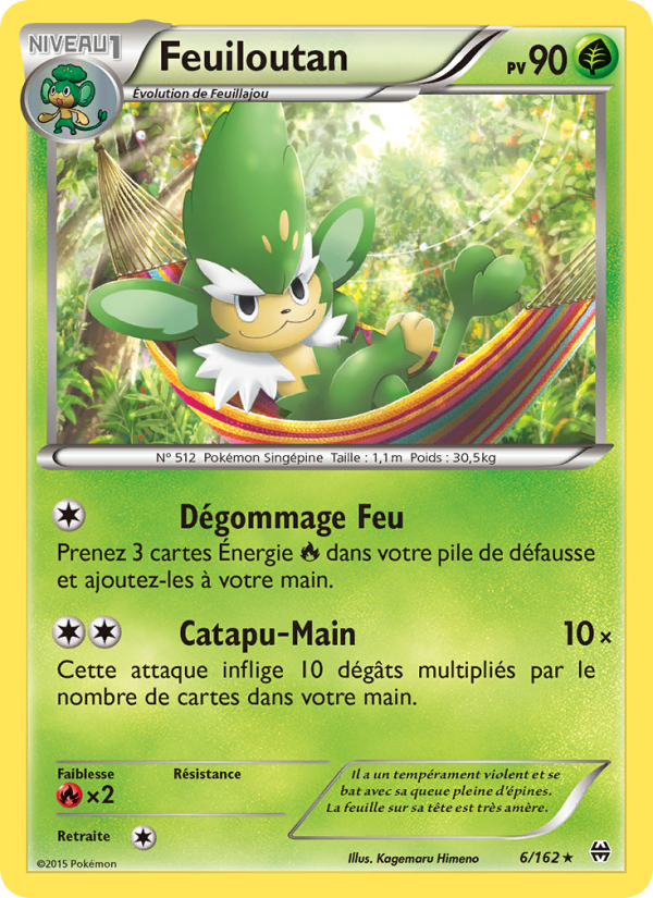 Feuiloutan 6 — BREAKthrough (French Pokémon TCG card)